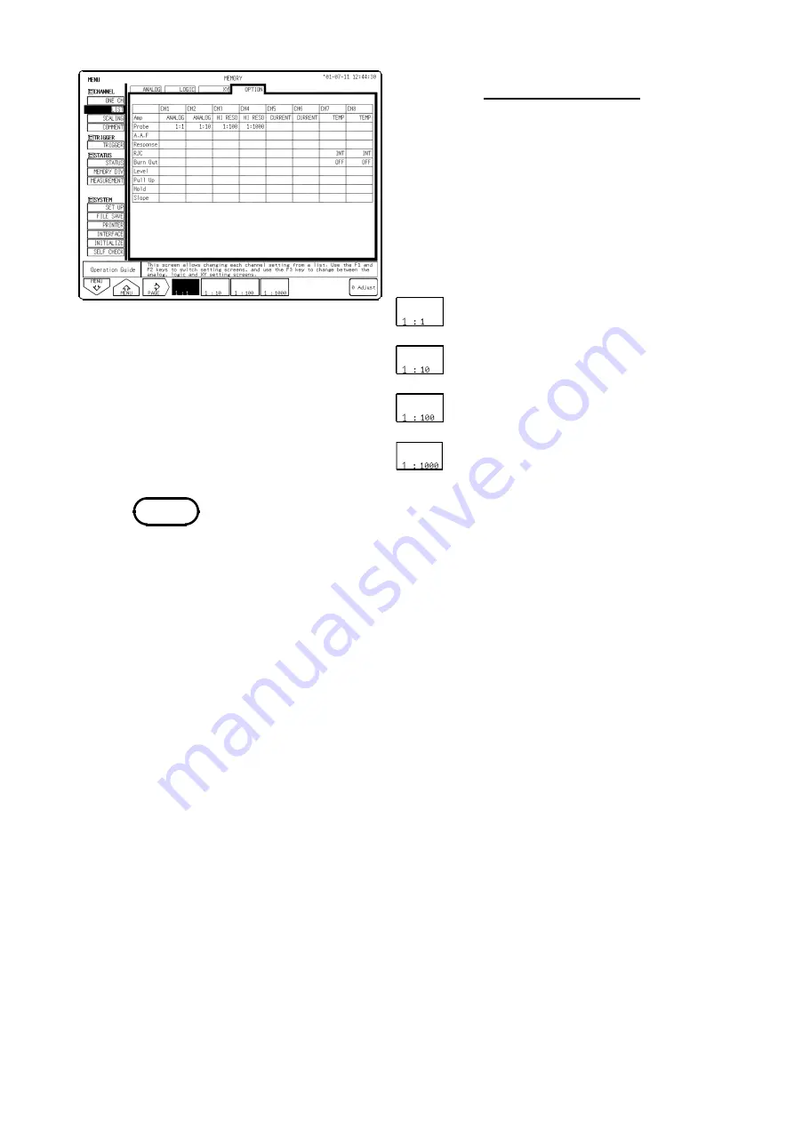 Hioki MEMORY HiCORDER 8855 Instruction Manual Download Page 135