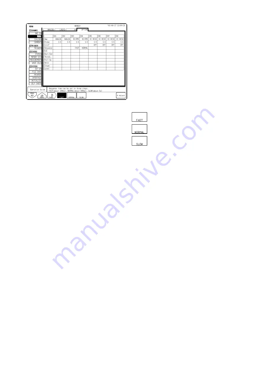 Hioki MEMORY HiCORDER 8855 Instruction Manual Download Page 139