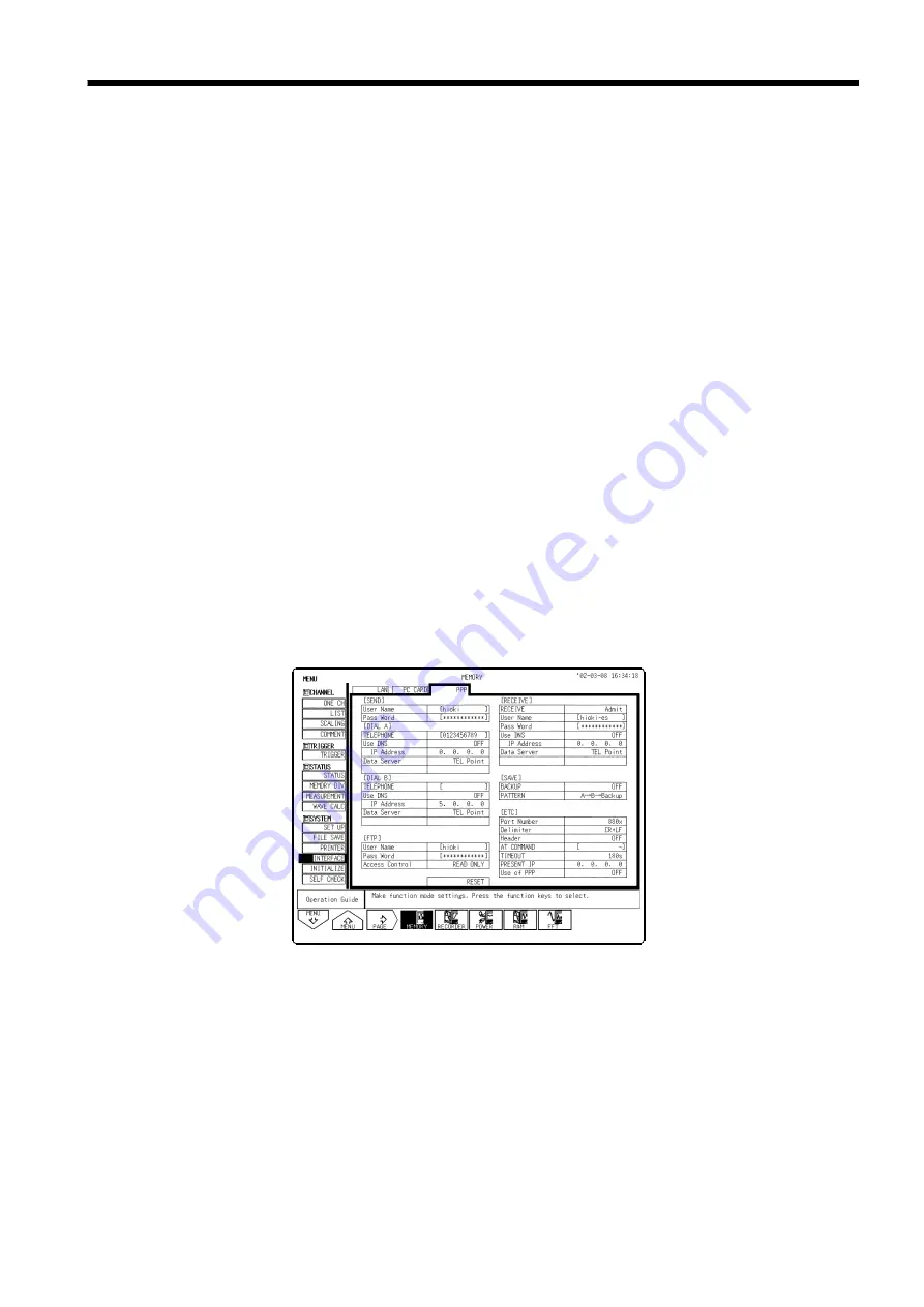 Hioki MEMORY HiCORDER 8855 Instruction Manual Download Page 219