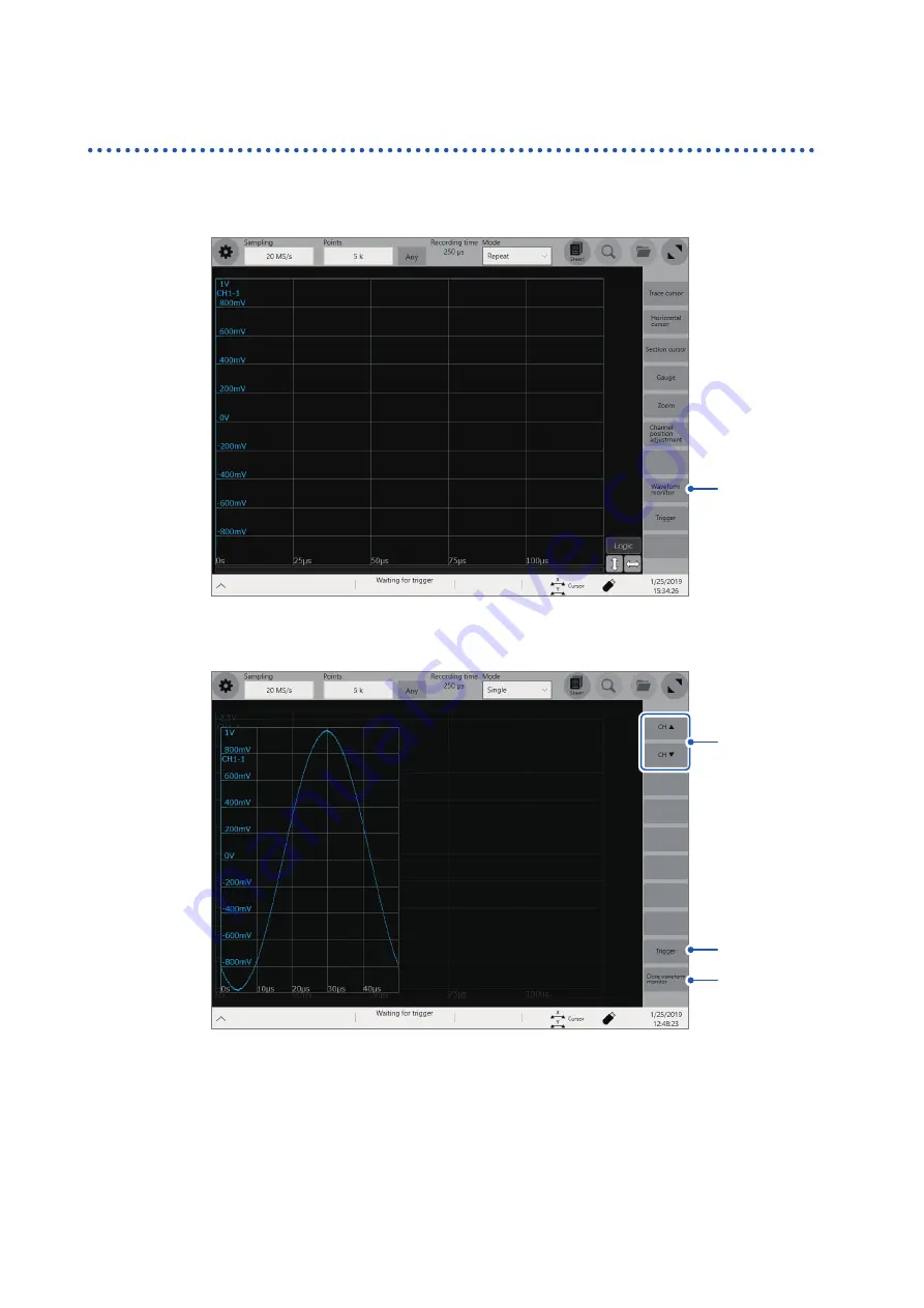 Hioki Memory HiCorder MR6000 Instruction Manual Download Page 132