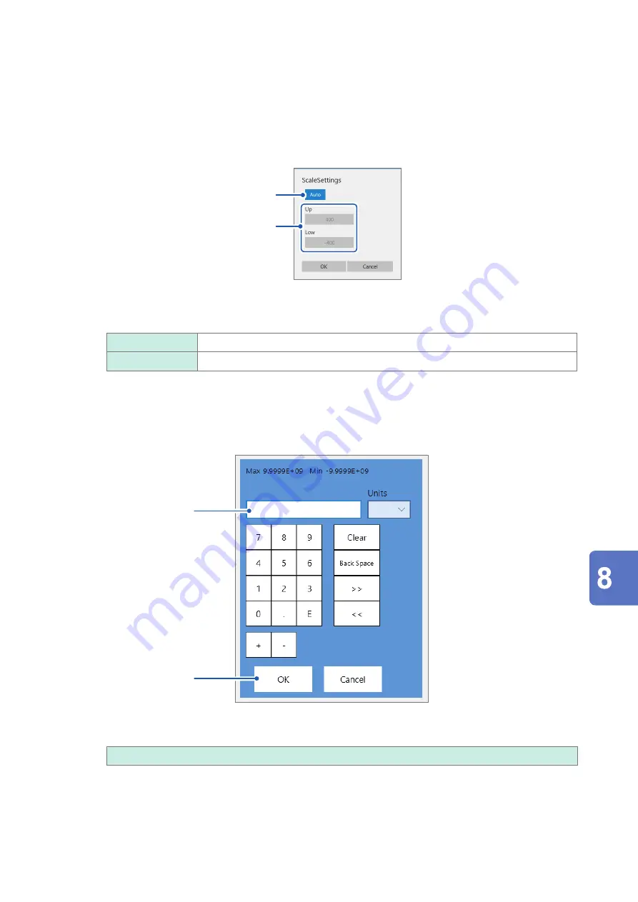 Hioki Memory HiCorder MR6000 Instruction Manual Download Page 199