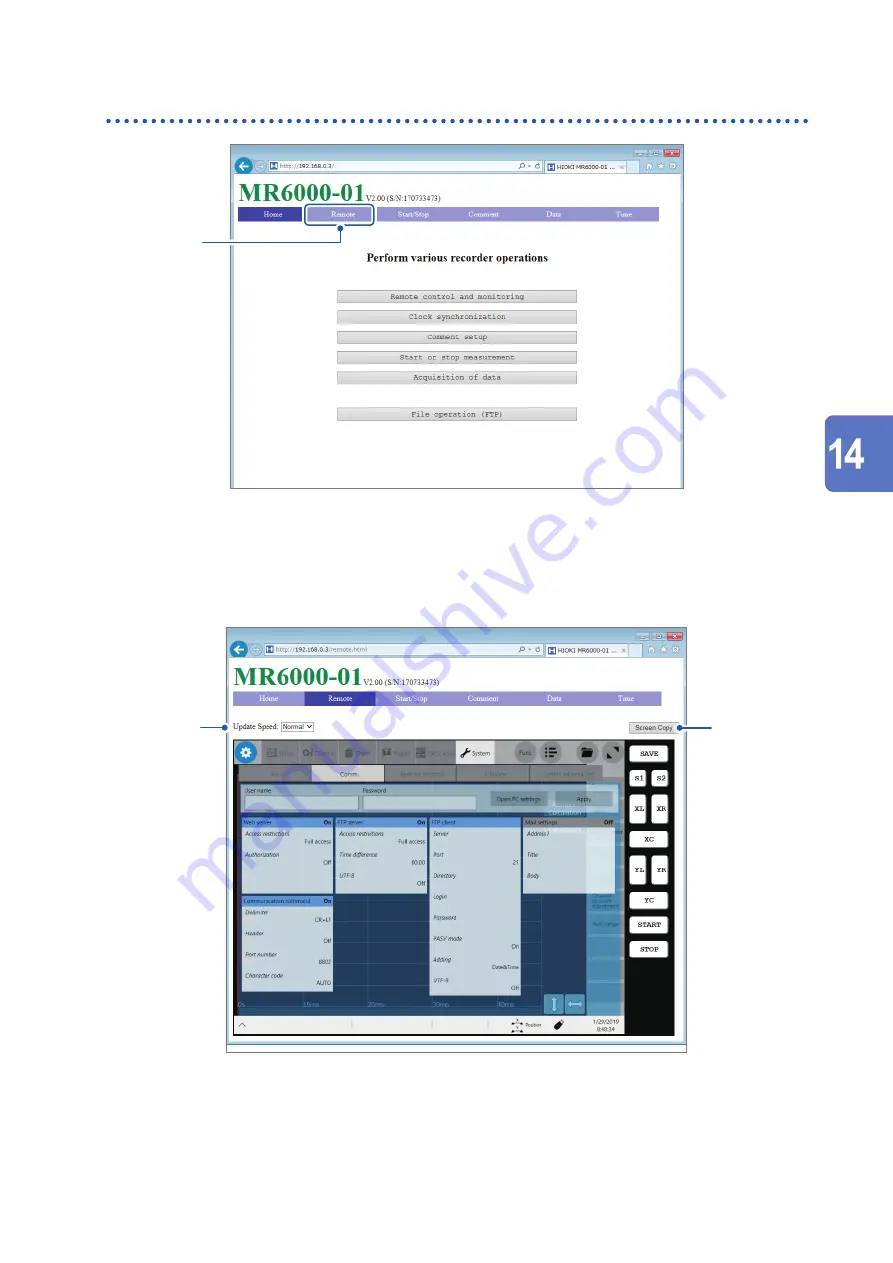 Hioki Memory HiCorder MR6000 Instruction Manual Download Page 341