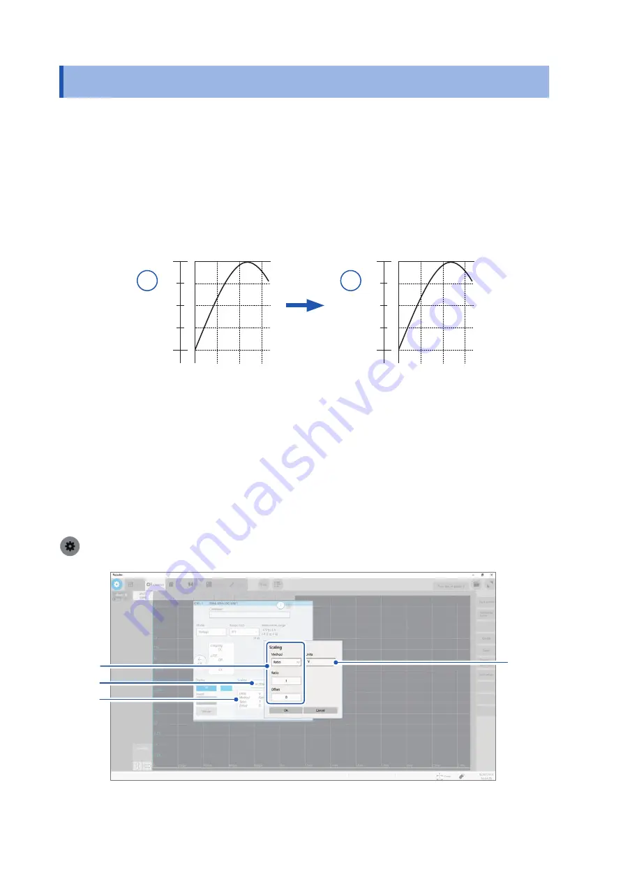 Hioki MR8740-50 Instruction Manual Download Page 44