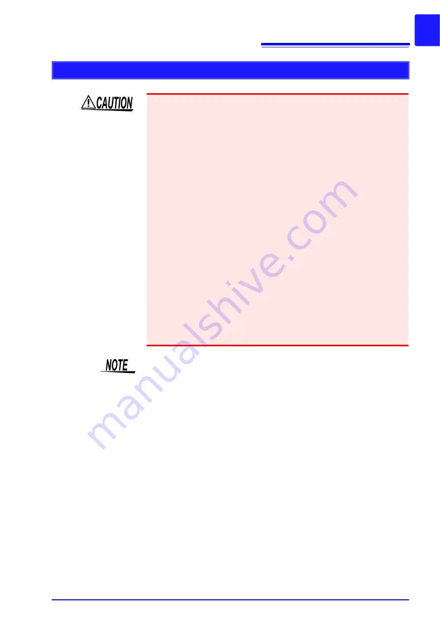 Hioki MR8740 Instruction Manual Download Page 21