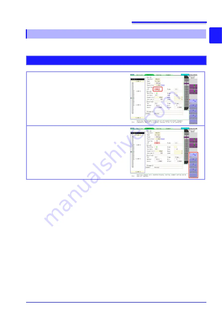 Hioki MR8740 Instruction Manual Download Page 41