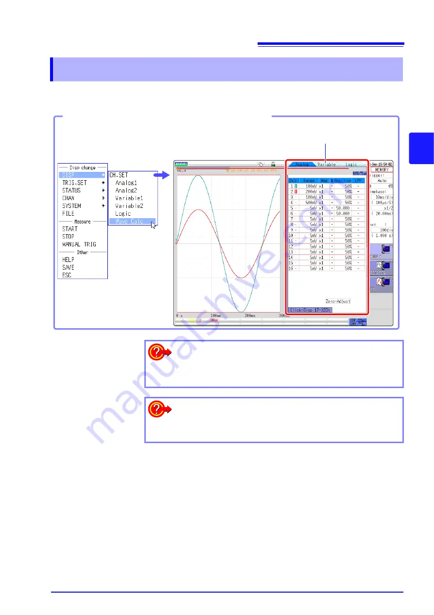 Hioki MR8740 Instruction Manual Download Page 83