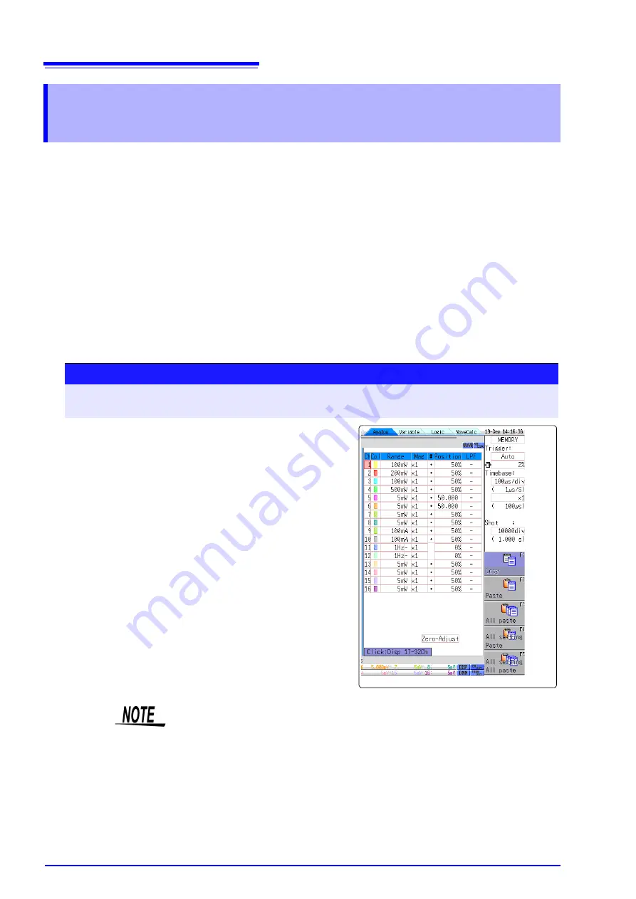 Hioki MR8740 Instruction Manual Download Page 170