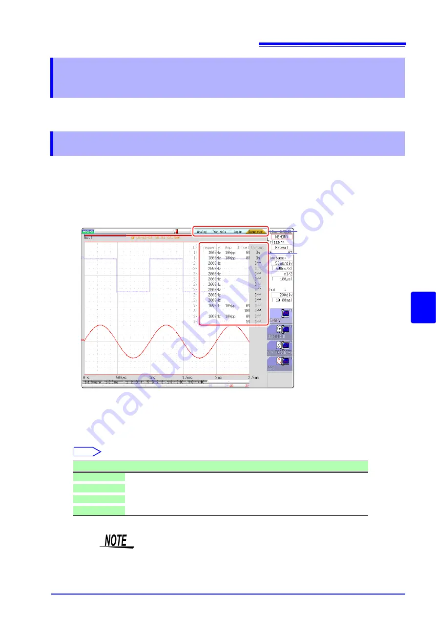 Hioki MR8740 Instruction Manual Download Page 195