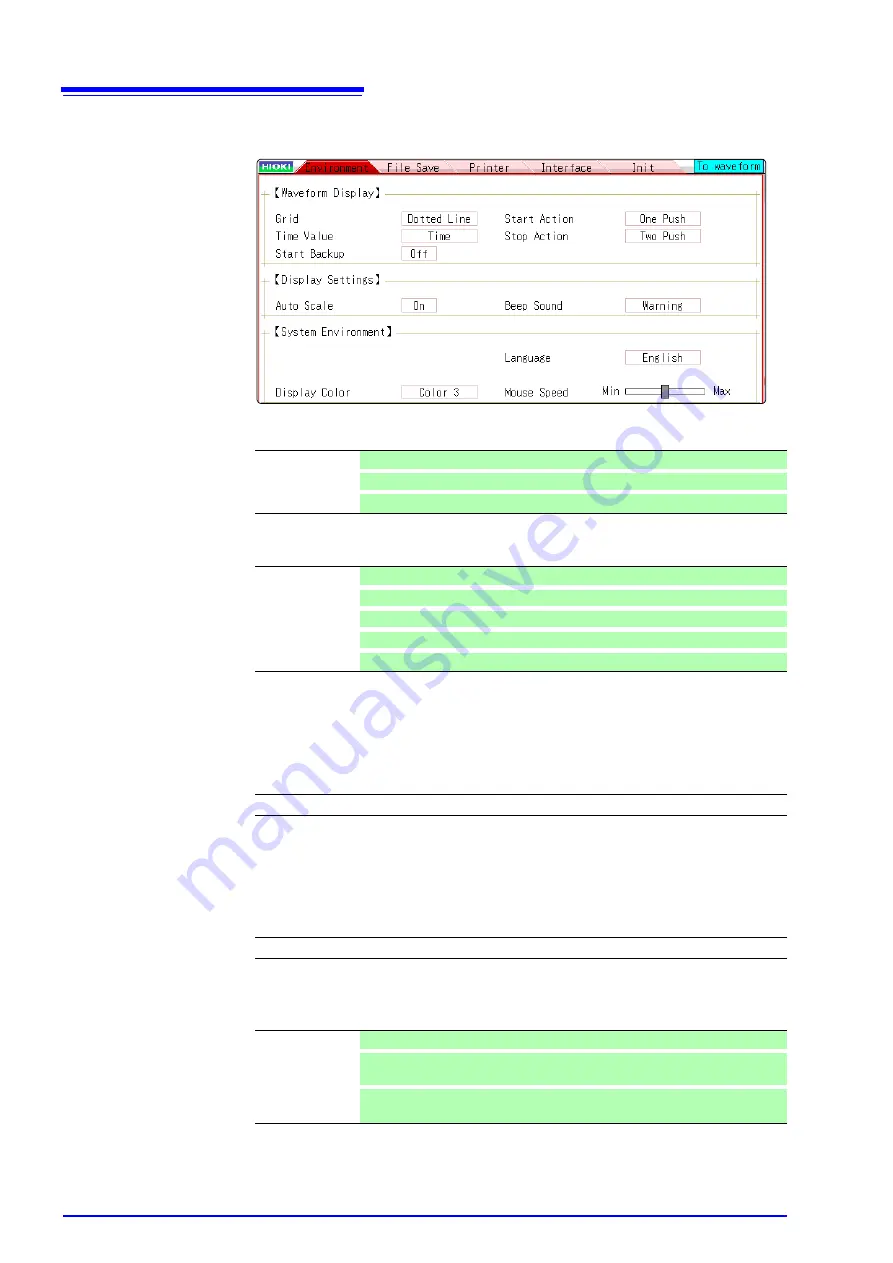 Hioki MR8740 Instruction Manual Download Page 318