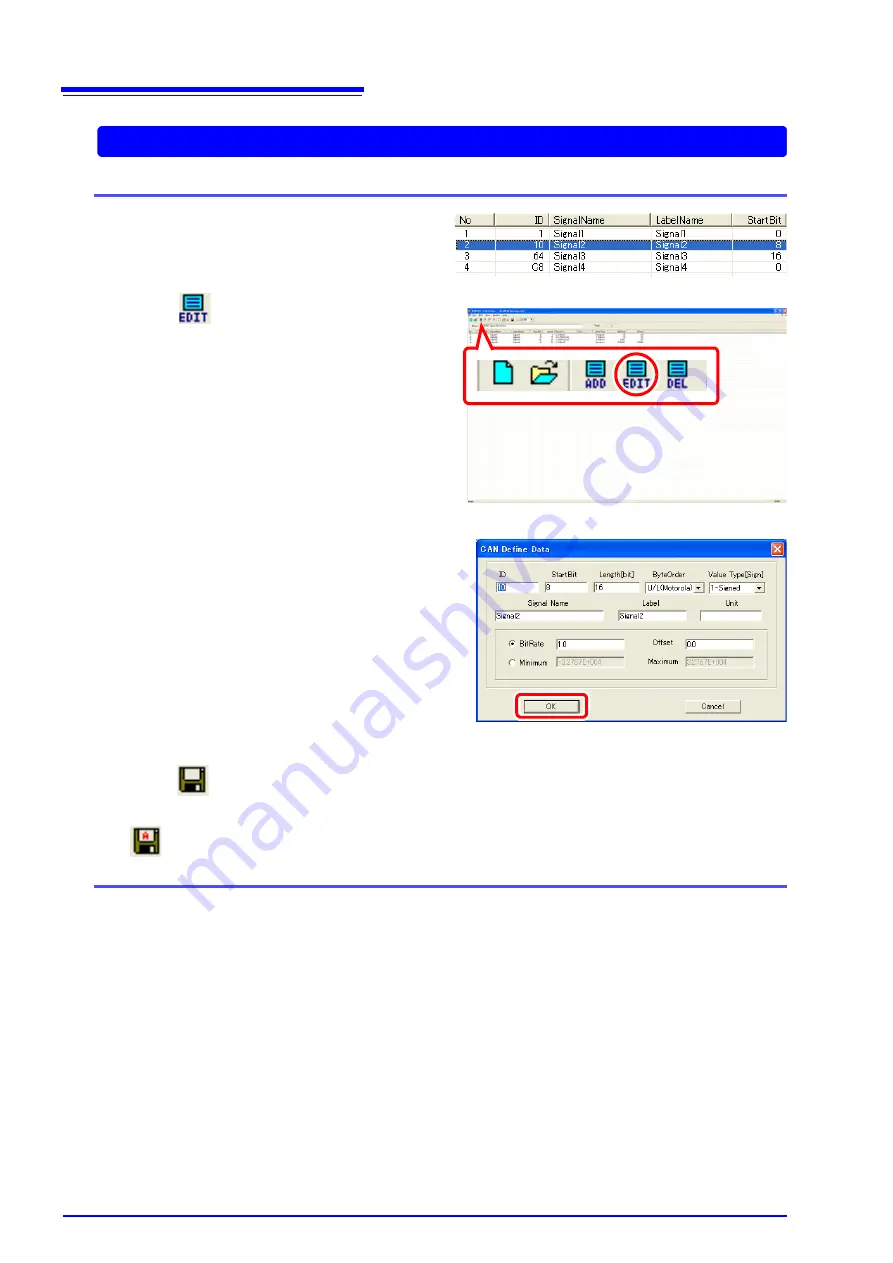 Hioki MR8904 Instruction Manual Download Page 36