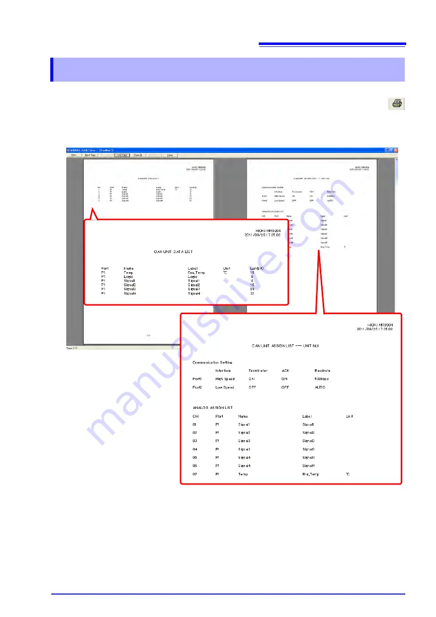 Hioki MR8904 Instruction Manual Download Page 49