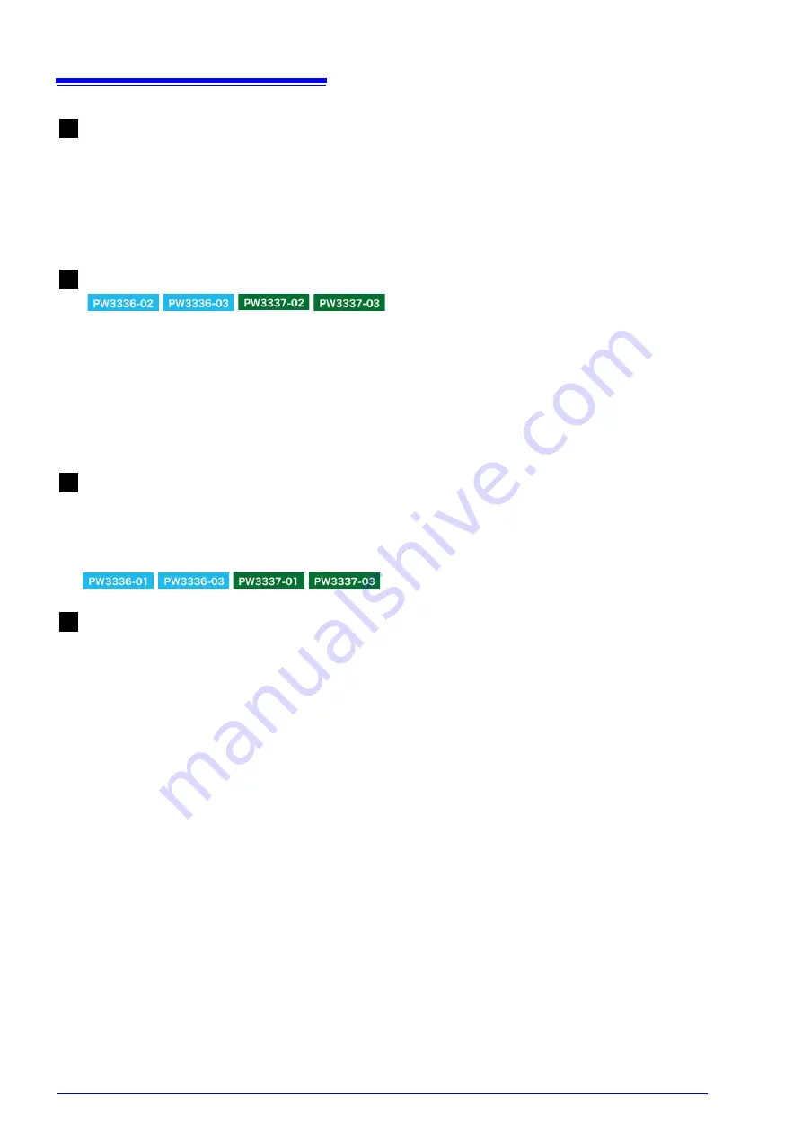 Hioki PW3336-01 Instruction Manual Download Page 18