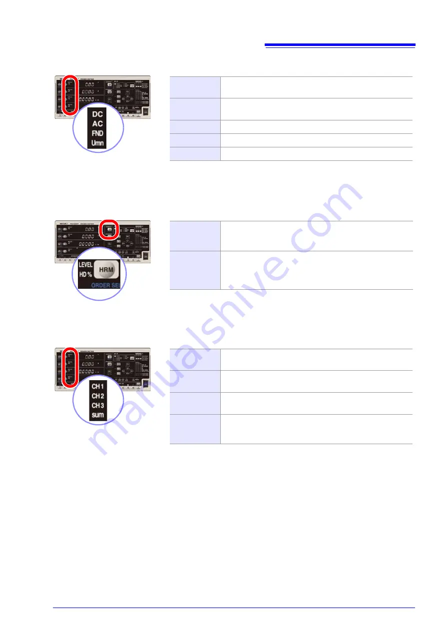 Hioki PW3336-01 Instruction Manual Download Page 21