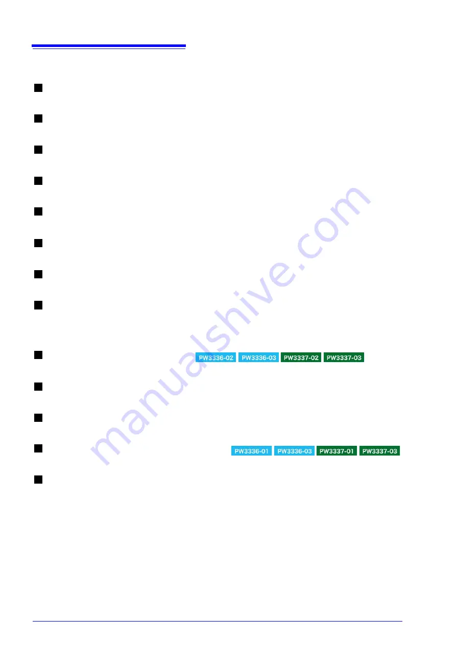 Hioki PW3336-01 Скачать руководство пользователя страница 30