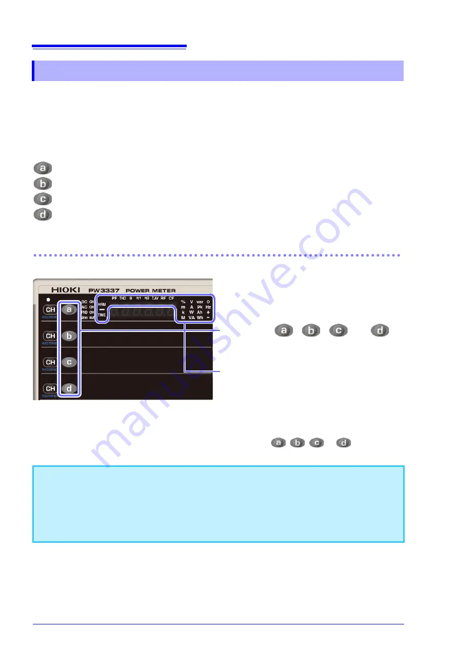 Hioki PW3336-01 Instruction Manual Download Page 50