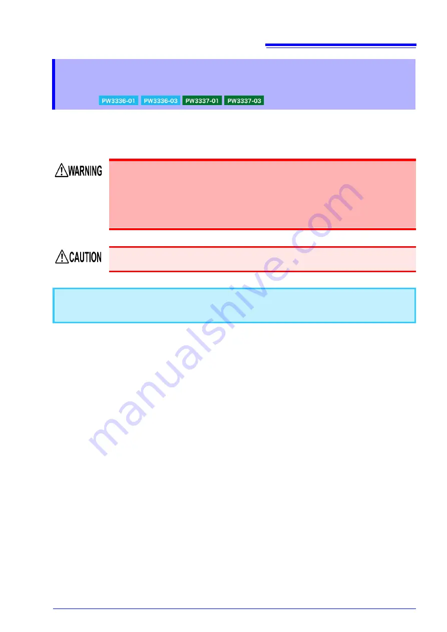 Hioki PW3336-01 Instruction Manual Download Page 137