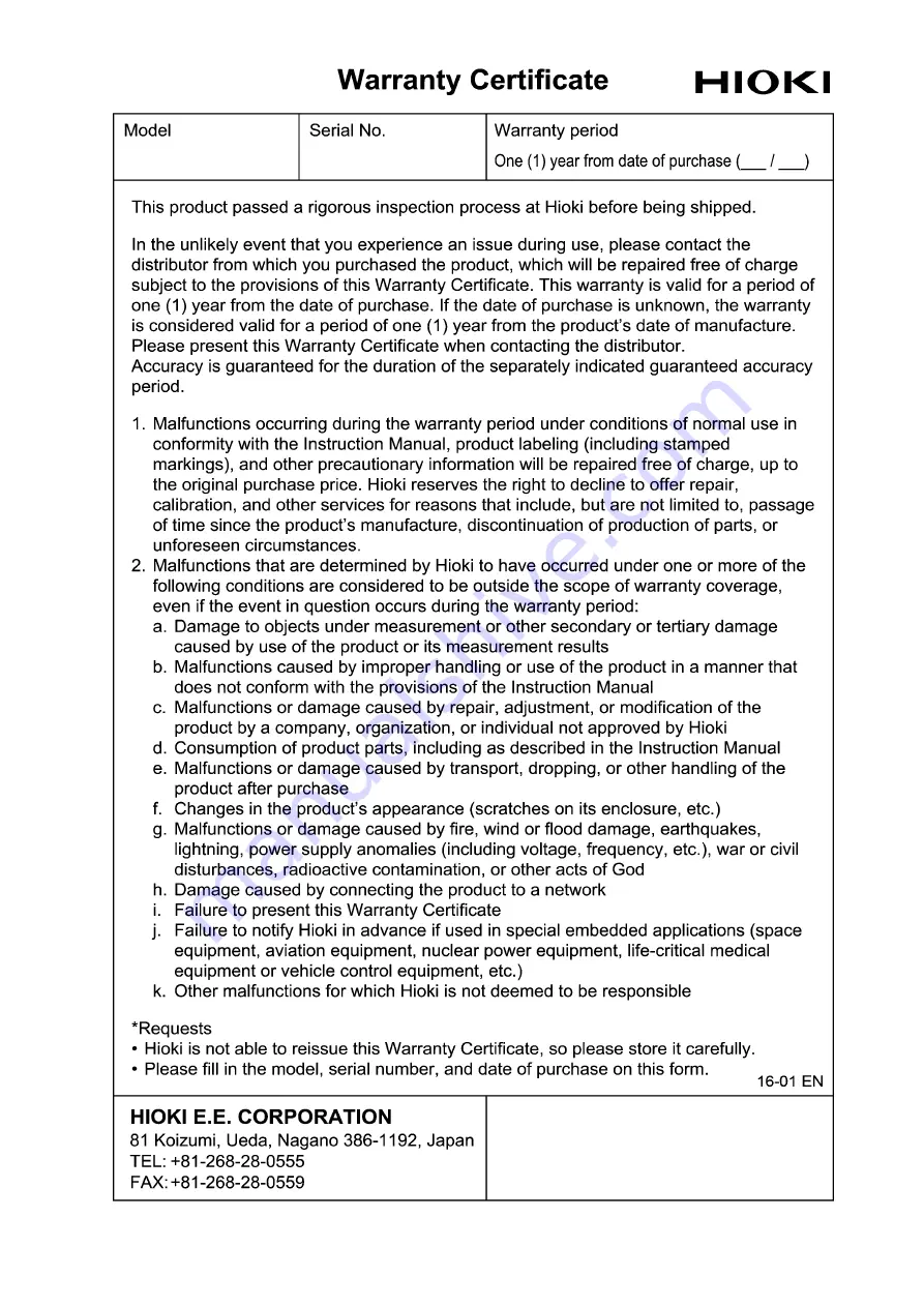 Hioki PW3336-01 Instruction Manual Download Page 203