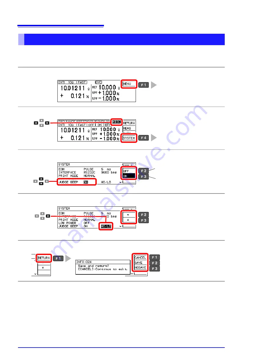 Hioki RM3542-50 Instruction Manual Download Page 76