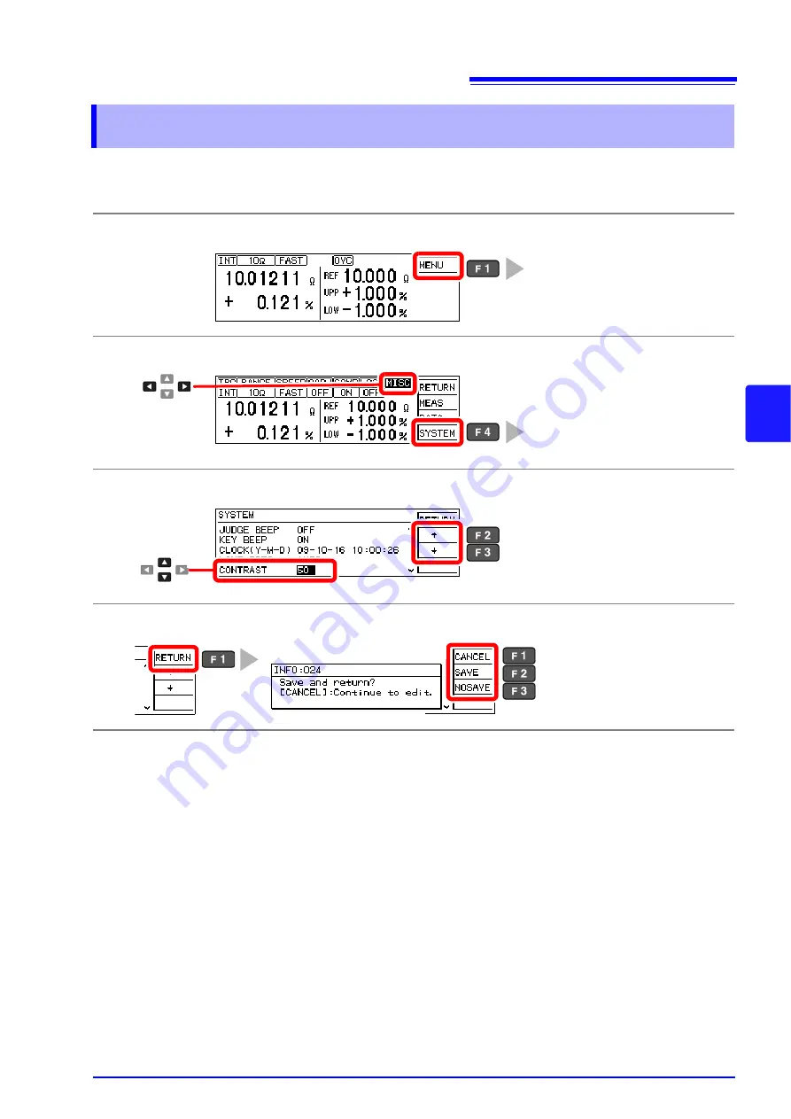 Hioki RM3542-50 Instruction Manual Download Page 79