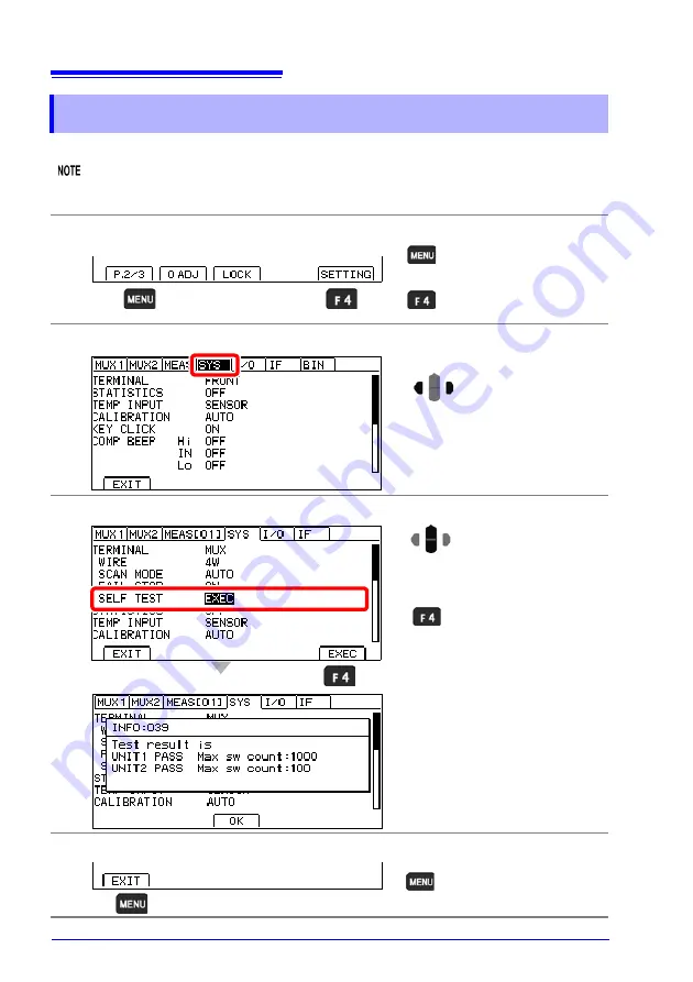 Hioki RM3545 Instruction Manual Download Page 174