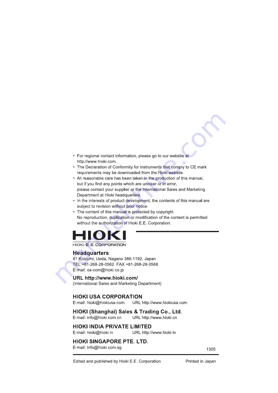 Hioki RM3545 Instruction Manual Download Page 364