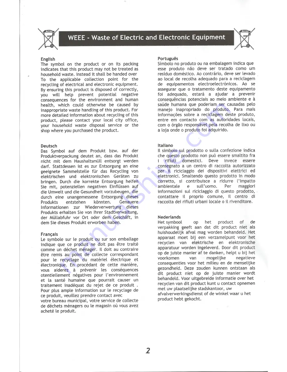 HiPRHO BY01-HBE-70 Instruction Manual Download Page 2