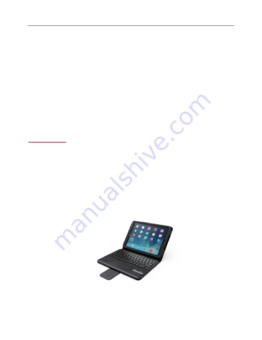 Hipstreet IPAD5CS-3IN1 User Manual Download Page 3