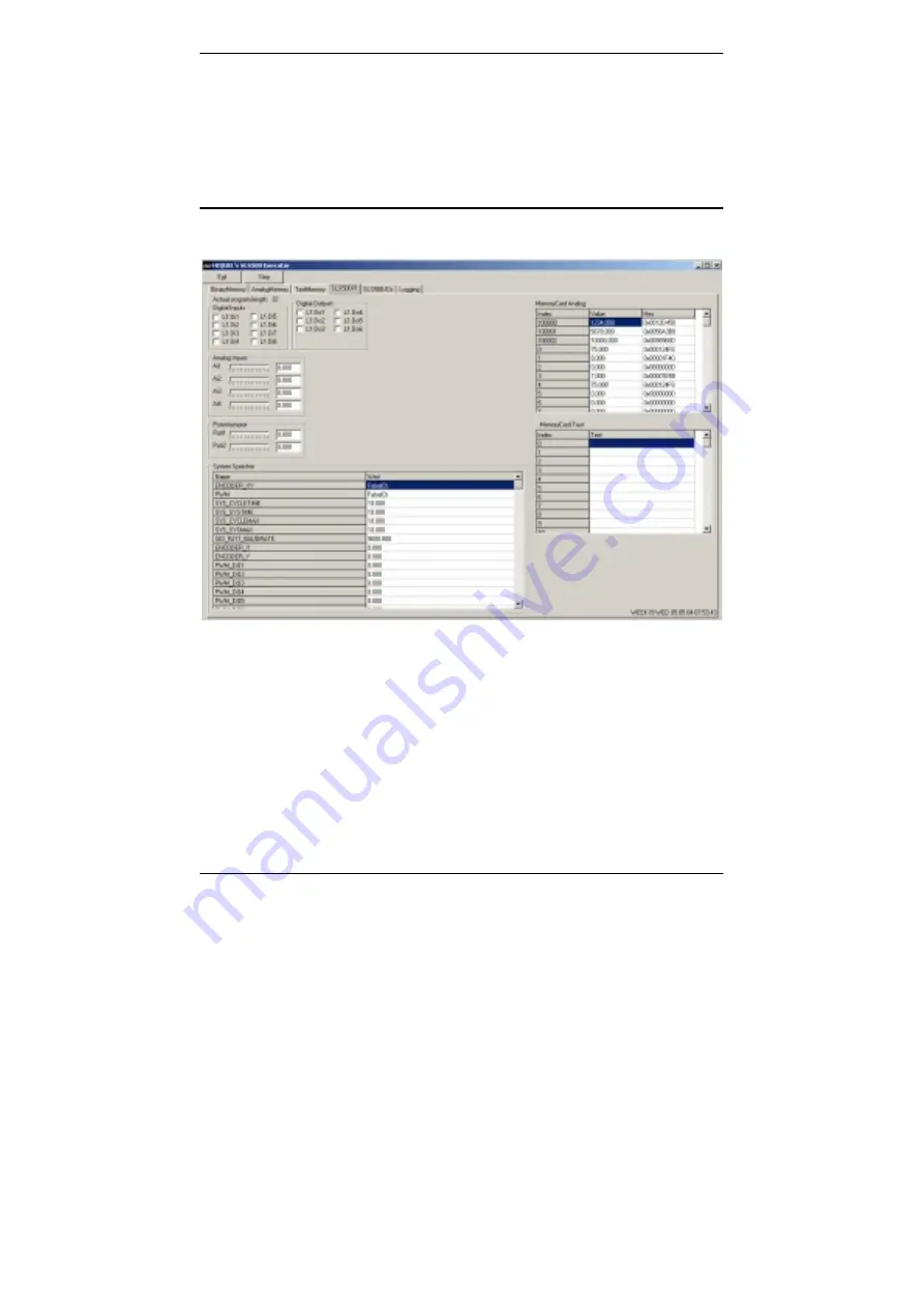 HIQUEL SLS-500 Master Controller Software Manual Download Page 195