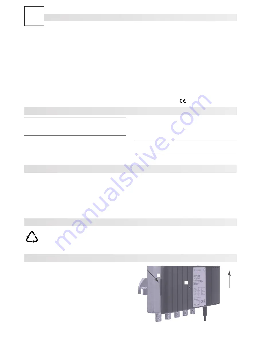 Hirschmann GHV 20 M Operating Instructions Manual Download Page 2