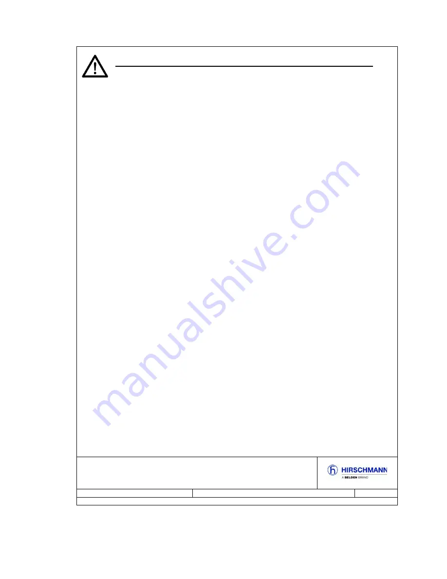 Hirschmann MICE MS20 User Manual Download Page 9