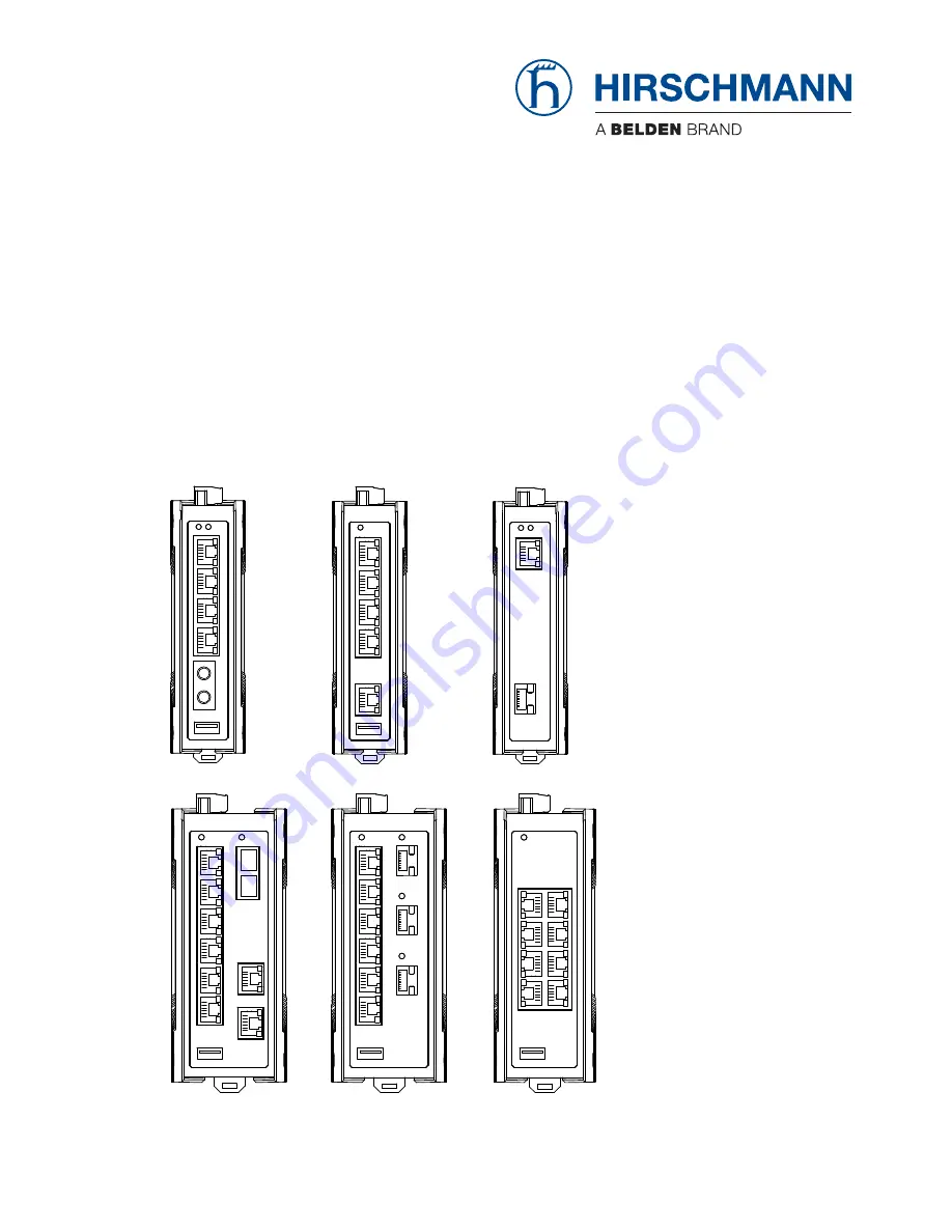 Hirschmann SPIDER Premium Line User Manual Download Page 1