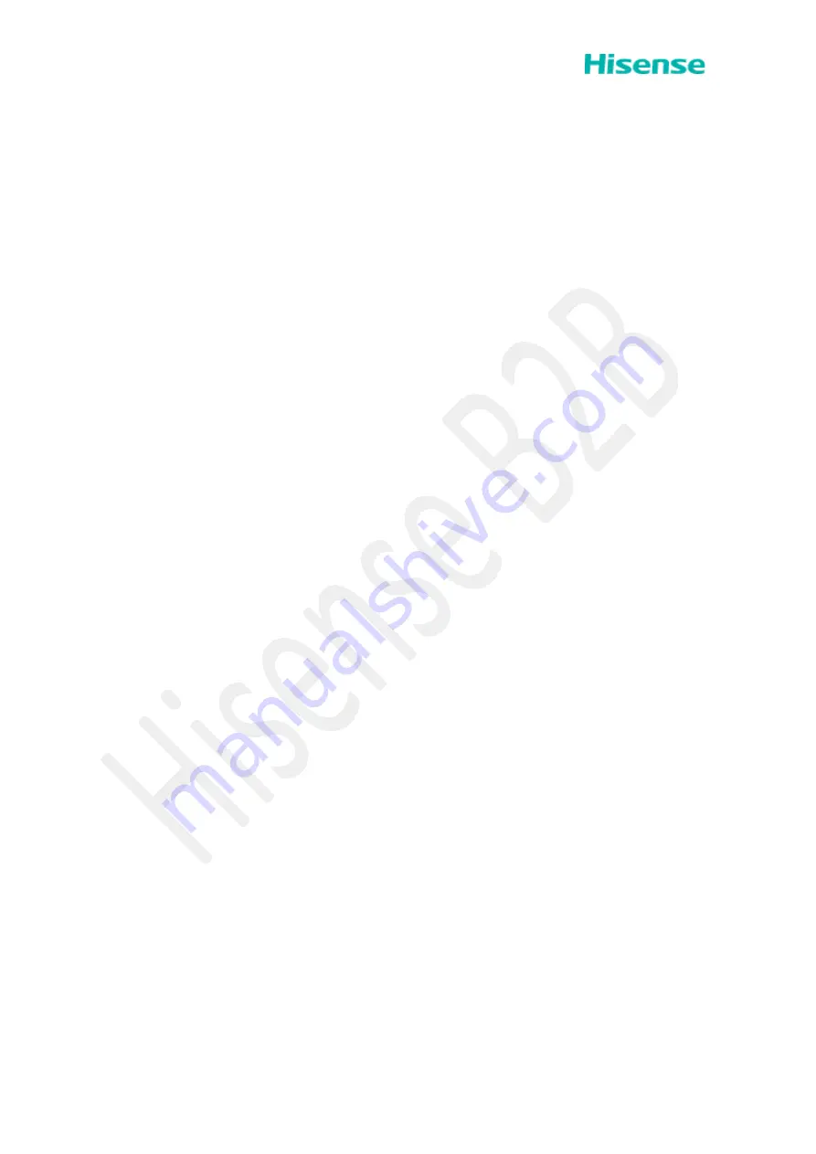 Hisense 49SOA25PT User Manual Download Page 2