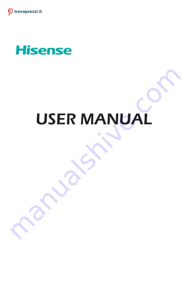 Hisense 50A7100F User Manual Download Page 1