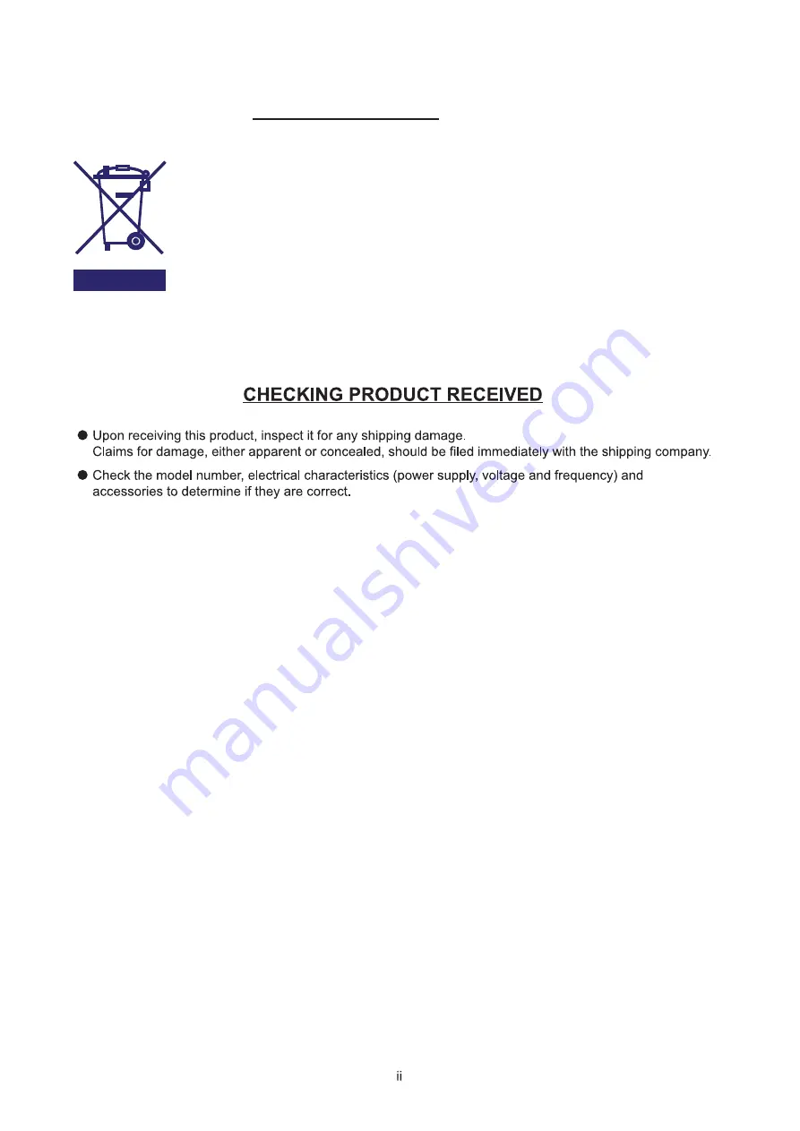 Hisense AVD-76UX6SEH Operation Installation Maintenance Manual Download Page 5