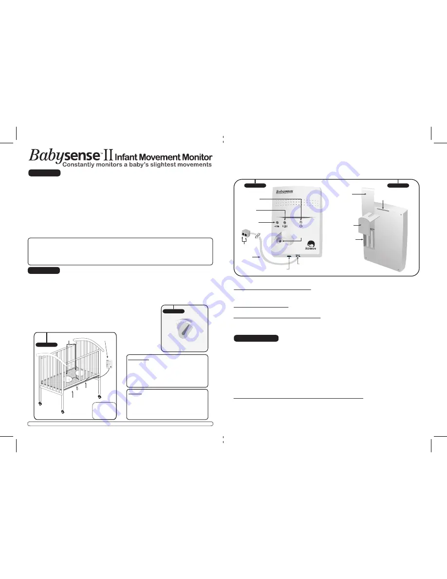 Hisense Babysense II Use And Care Manual Download Page 2