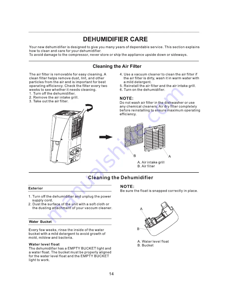 Hisense DH5021KP1W Use & Care Manual Download Page 15