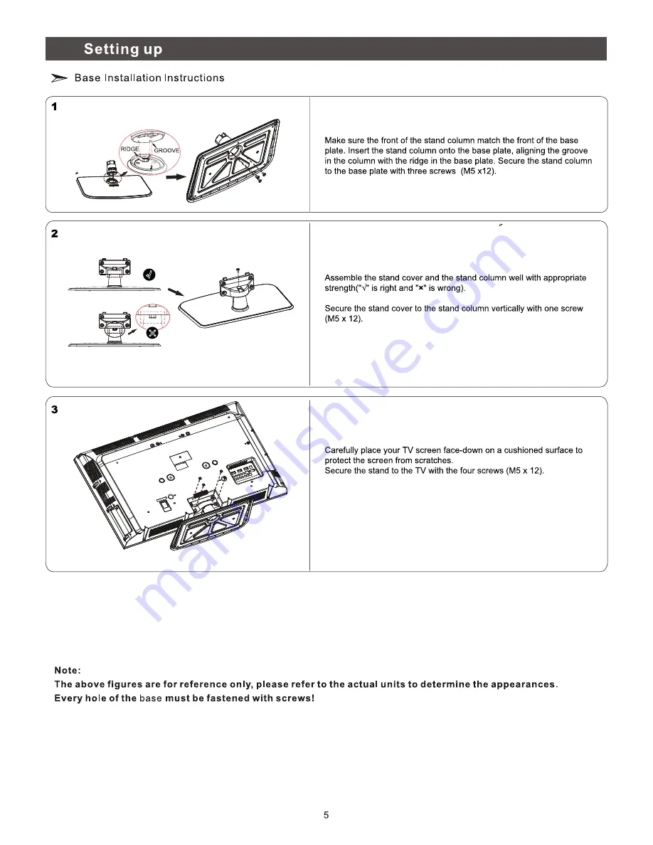 Hisense F39V77C Скачать руководство пользователя страница 5