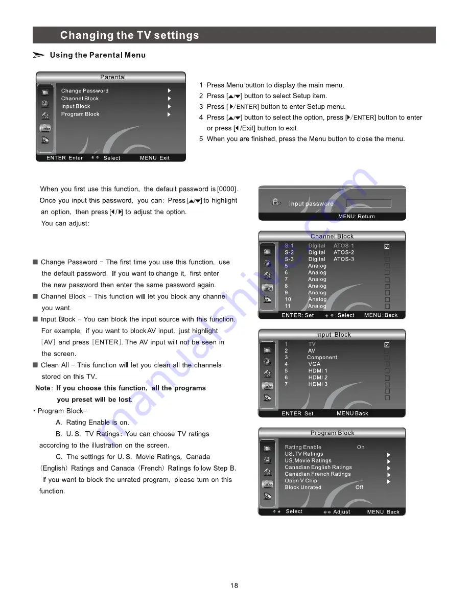 Hisense F39V77C Manual Download Page 18