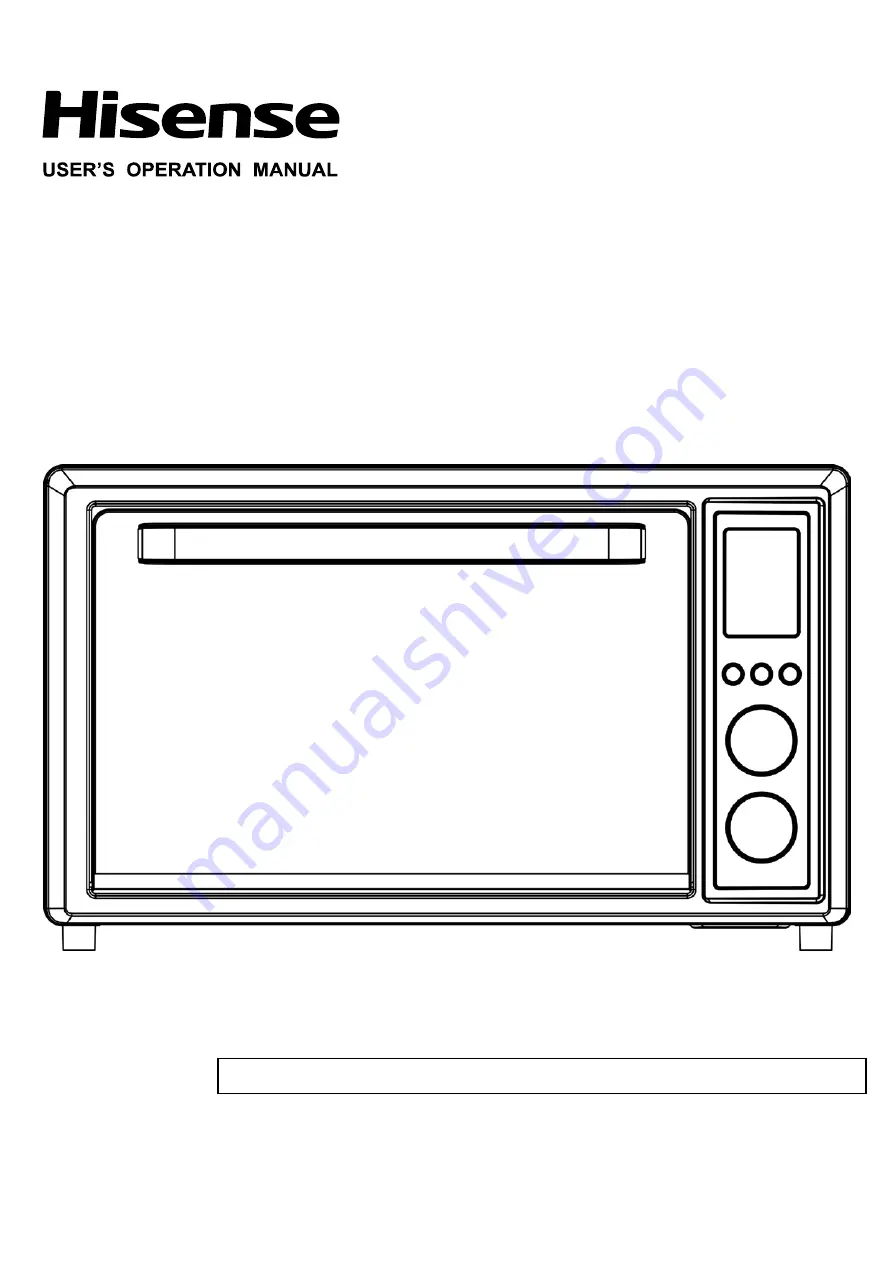 Hisense H28EOBS7 Instruction Manual Download Page 1