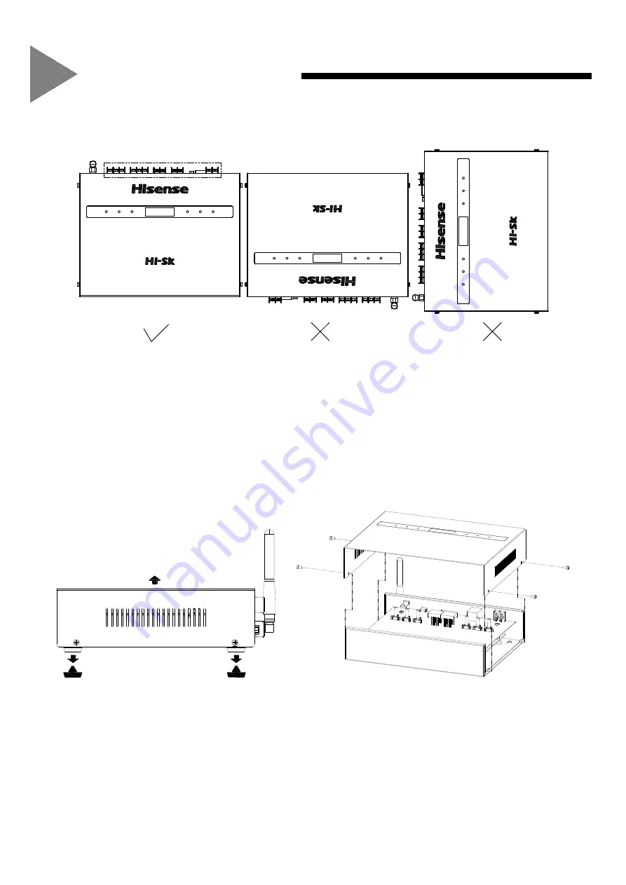 Hisense HCPC-H2M1C Installation Instructions Manual Download Page 13