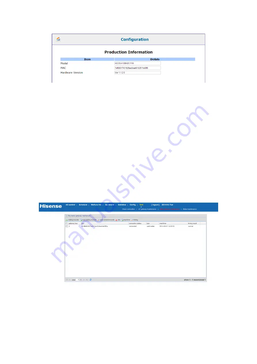 Hisense Hi-Dom Installation, Configuration And Maintenance Manual Download Page 14