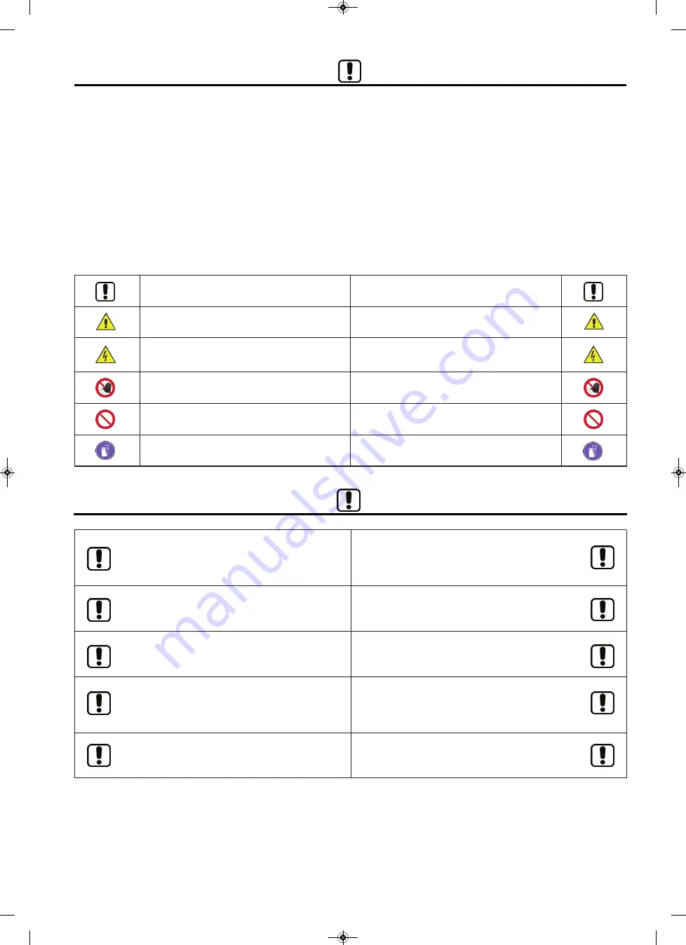 Hisense HKF-D1EC Instructions For Installation, Use And Maintenance Manual Download Page 3