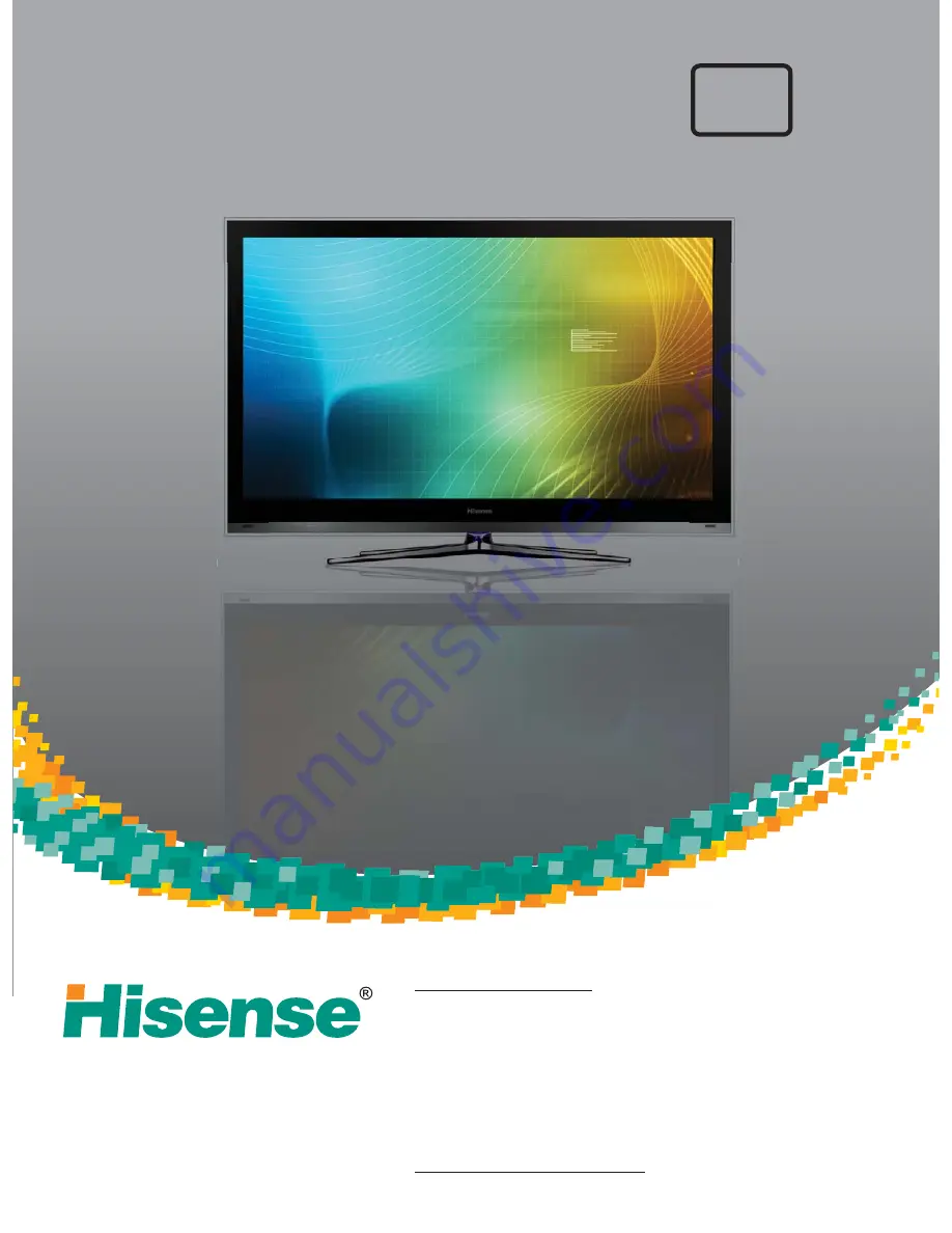 Hisense HL46T39PZLN3D Скачать руководство пользователя страница 1