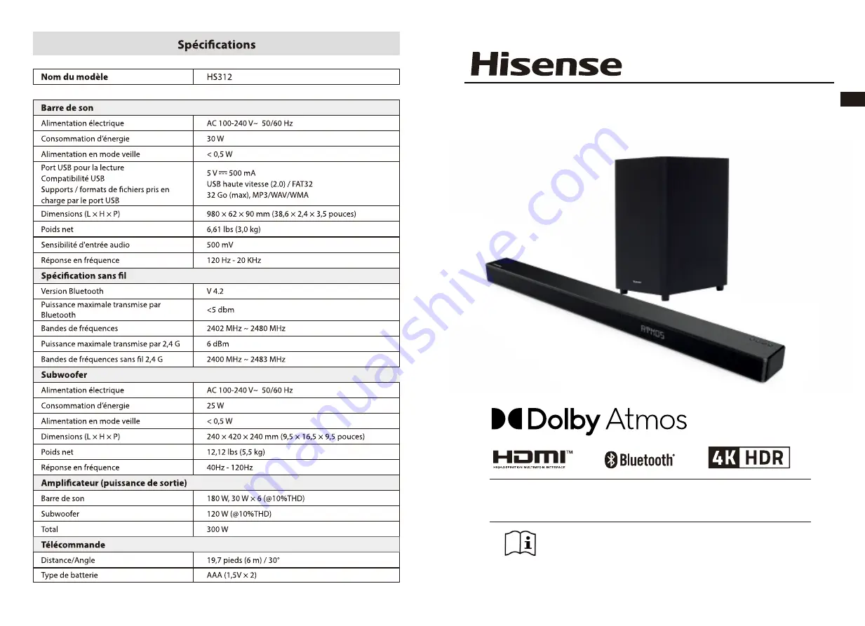 Hisense HS312 User Manual Download Page 16