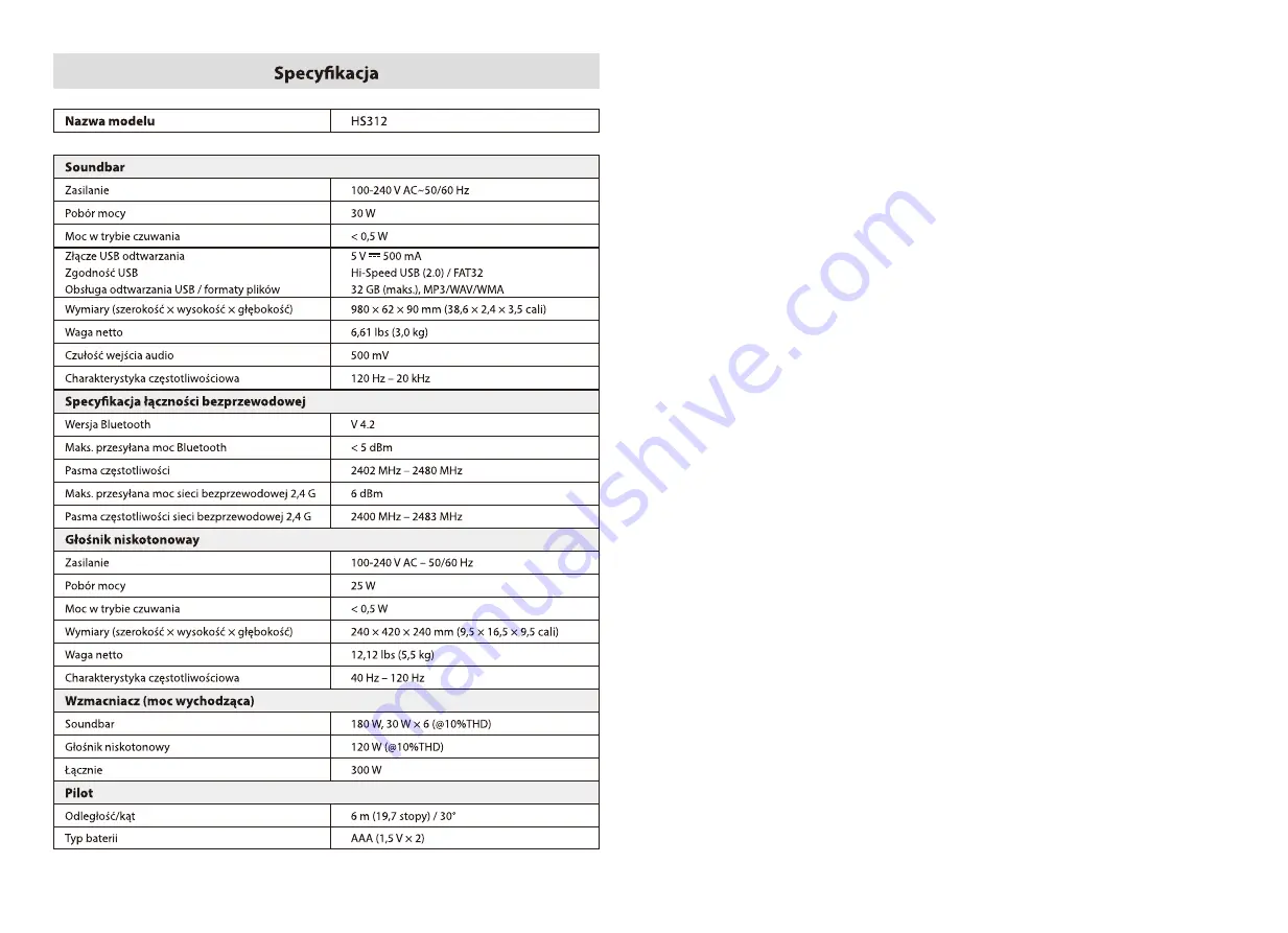 Hisense HS312 User Manual Download Page 76