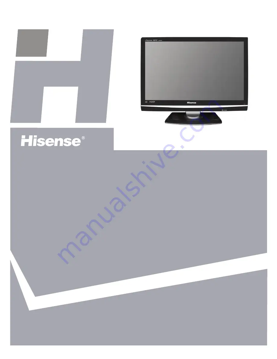 Hisense HSLC10128HDIP Instruction Manual Download Page 1