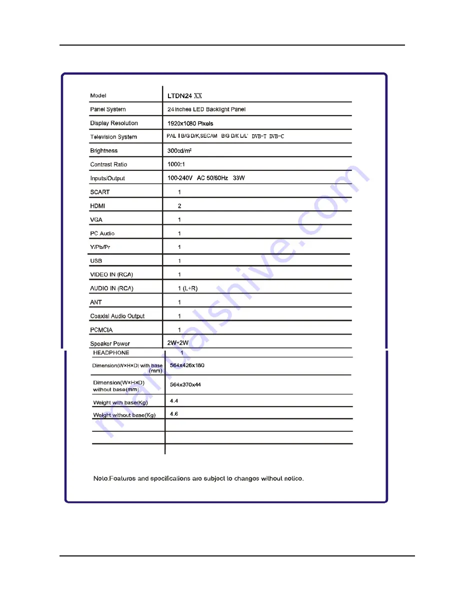 Hisense K15 Series Service Manual Download Page 11