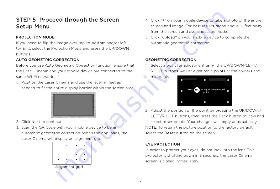 Hisense LASER CINEMA PX1 Quick Setup Manual Download Page 19