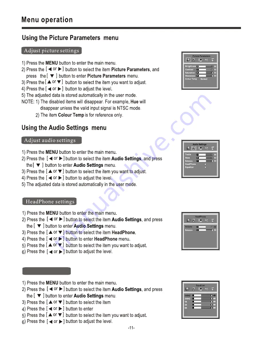 Hisense LCD2002NEU User Manual Download Page 14