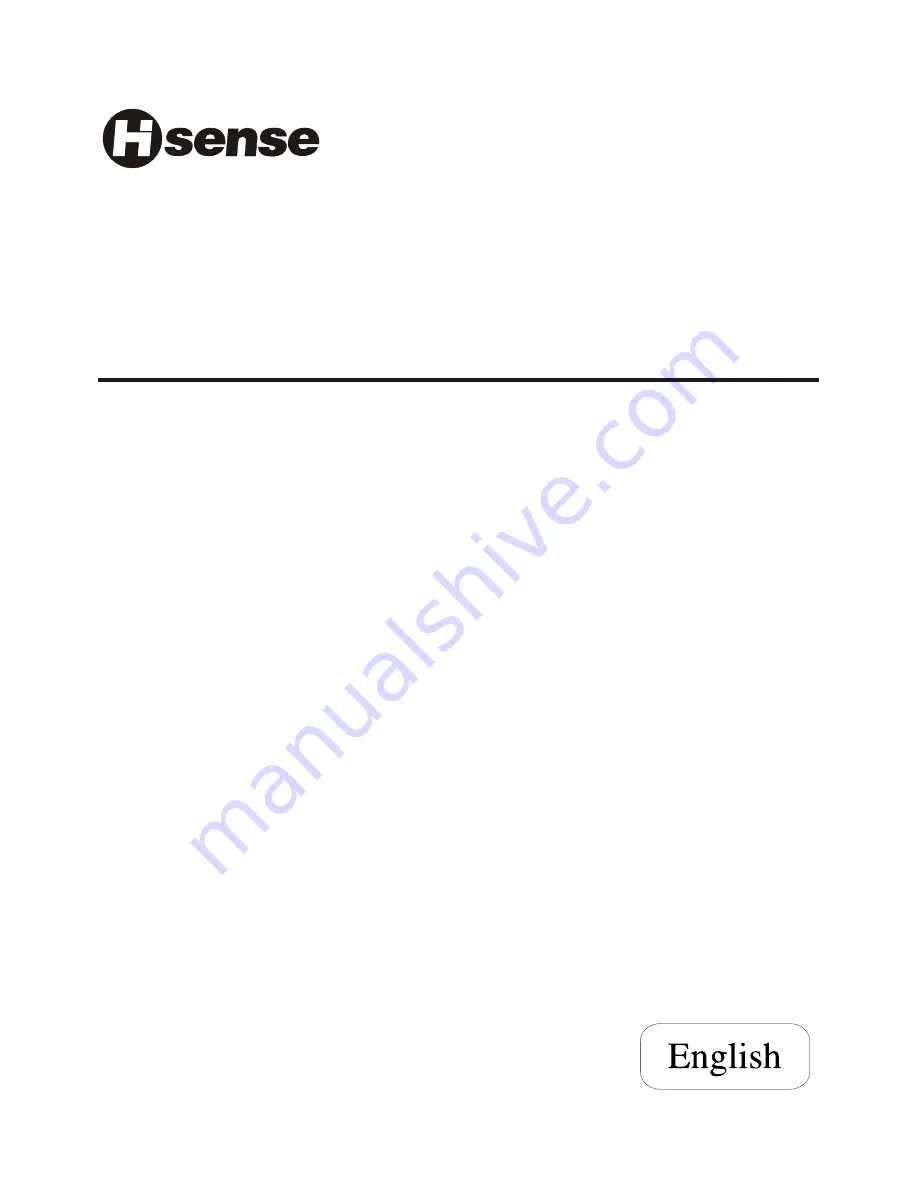 Hisense LCD3201EU User Manual Download Page 1